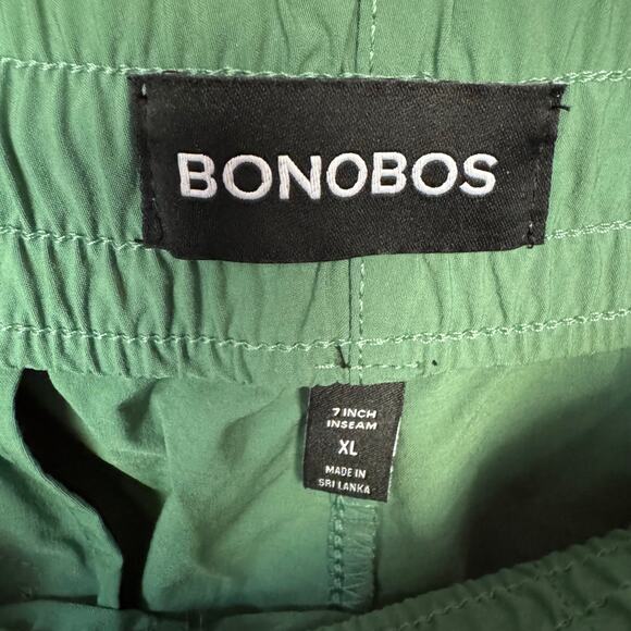Bonobos Shorts Mens Athletic Gym Green XL Elastic Waist Versatile Sports Outdoor - Picture 7 of 9